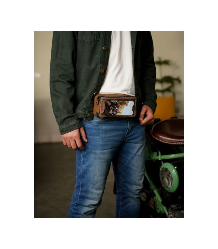 TRIP MACHINE NAVIGATOR BAG marrone