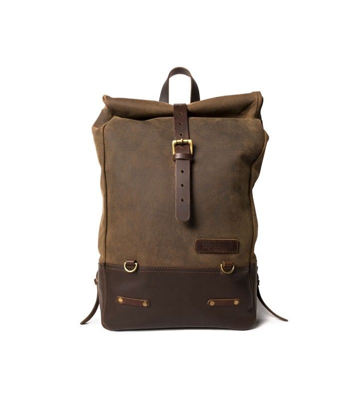 TRIP MACHINE BACKPACK PANNIERS TOBACCO