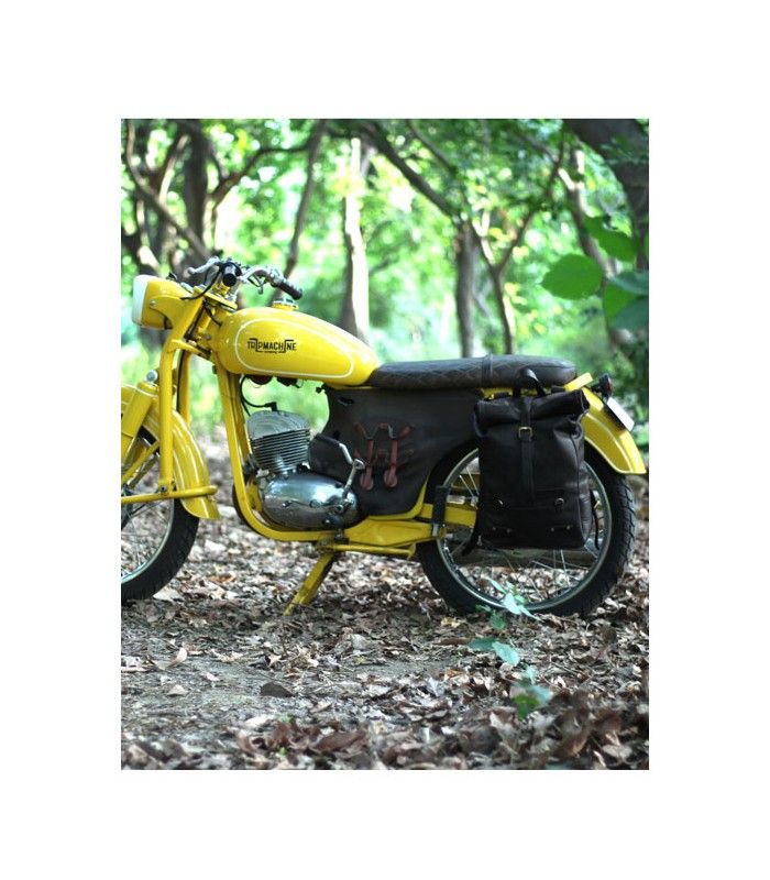 TRIP MACHINE BACKPACK PANNIERS black