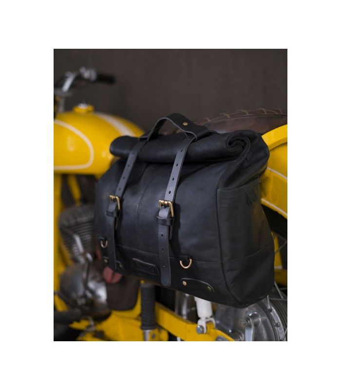 TRIP MACHINE OUTLAW SADDLEBAG schwarz