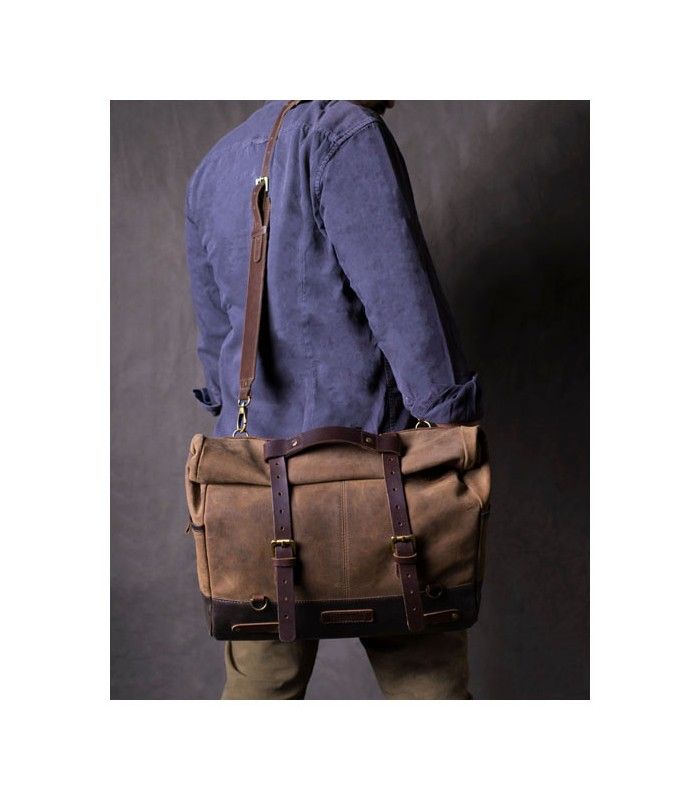 TRIP MACHINE OUTLAW SADDLEBAG tobacco