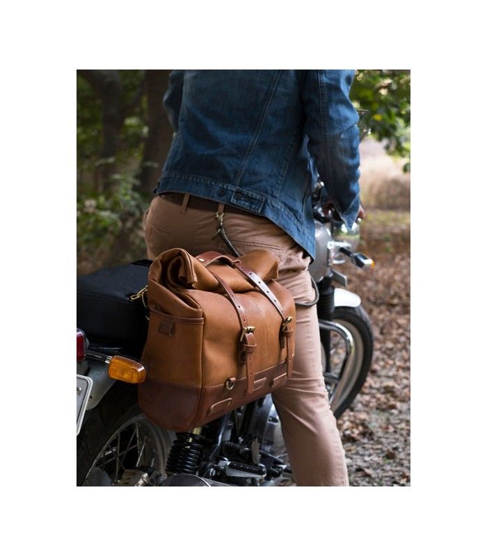 TRIP MACHINE OUTLAW SADDLEBAG VINTAGE TAN