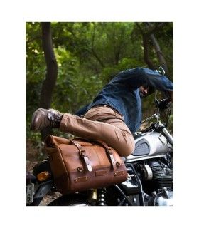 TRIP MACHINE OUTLAW SADDLEBAG VINTAGE TAN