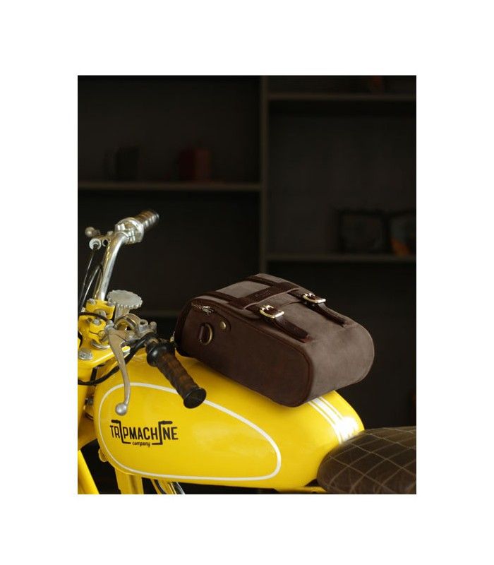TRIP MACHINE sac à reservoir/selle tobacco