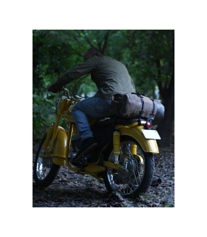 TRIP MACHINE MILITARY DUFFEL marrone