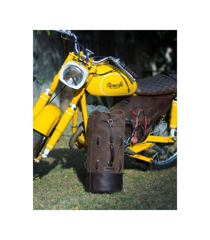 TRIP MACHINE MILITARY DUFFEL braun