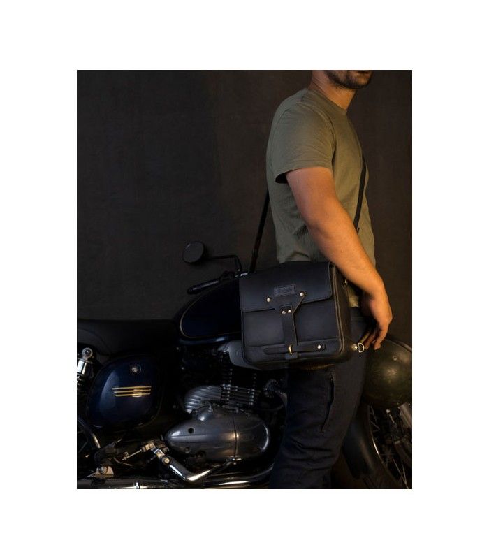 TRIP MACHINE MESSENGER BAG noir