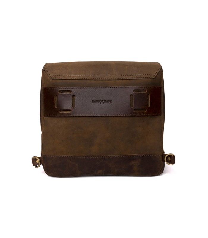 TRIP MACHINE MESSENGER BAG braun