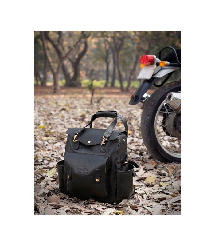 TRIP MACHINE OUTLANDER SADDLEBAG black