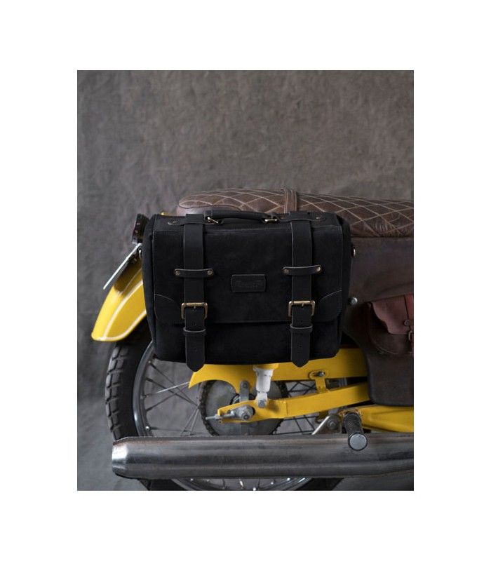 TRIP MACHINE WARRIOR SADDLEBAG black