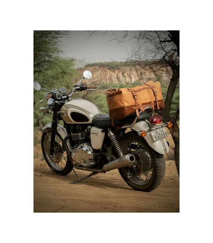 TRIP MACHINE OUTLAW DUFFEL BAG vintage tan