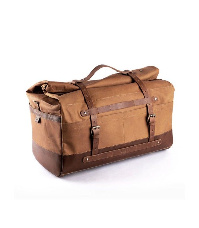 TRIP MACHINE OUTLAW DUFFEL BAG vintage tan