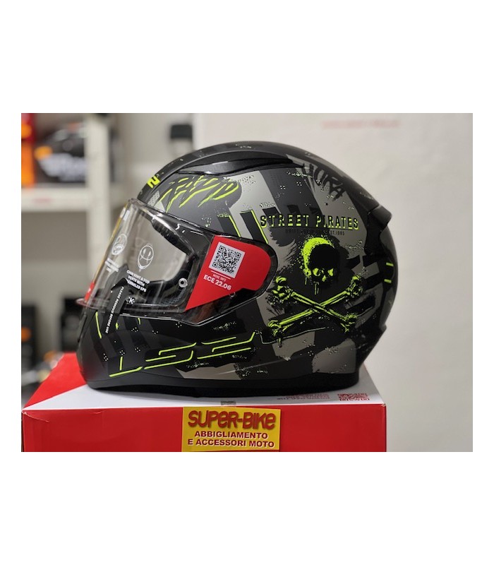 Helm LS2 FF353 Rapid 2 Pirates matt