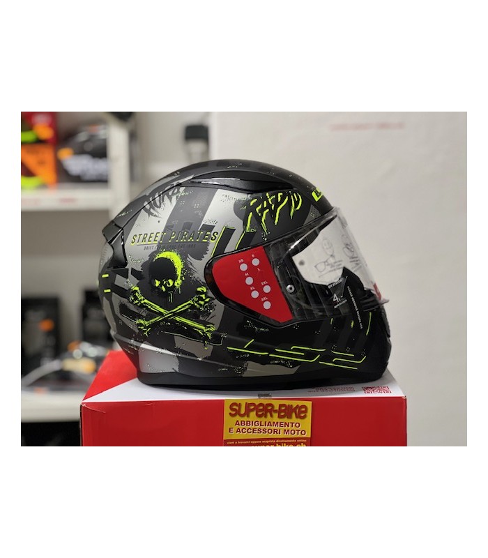 LS2 FF353 Rapid 2 Pirates matt helmet