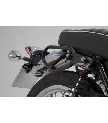 SW-Motech Legend Gear Seitentaschen-System LC Black Edition. Kawasaki W800 / Street / Cafe (11-), W650 (99-06)