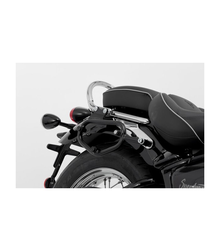 SW-Motech Legend Gear Seitentaschen-System LC Black Edition. Triumph Bonneville Speedmaster (18-)