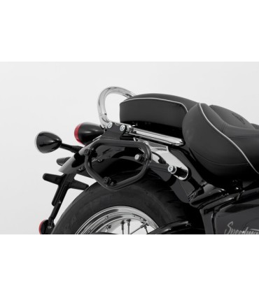 SW-Motech Legend Gear set sacoches latérales LC Black Edition. Triumph Bonneville Speedmaster (18-)