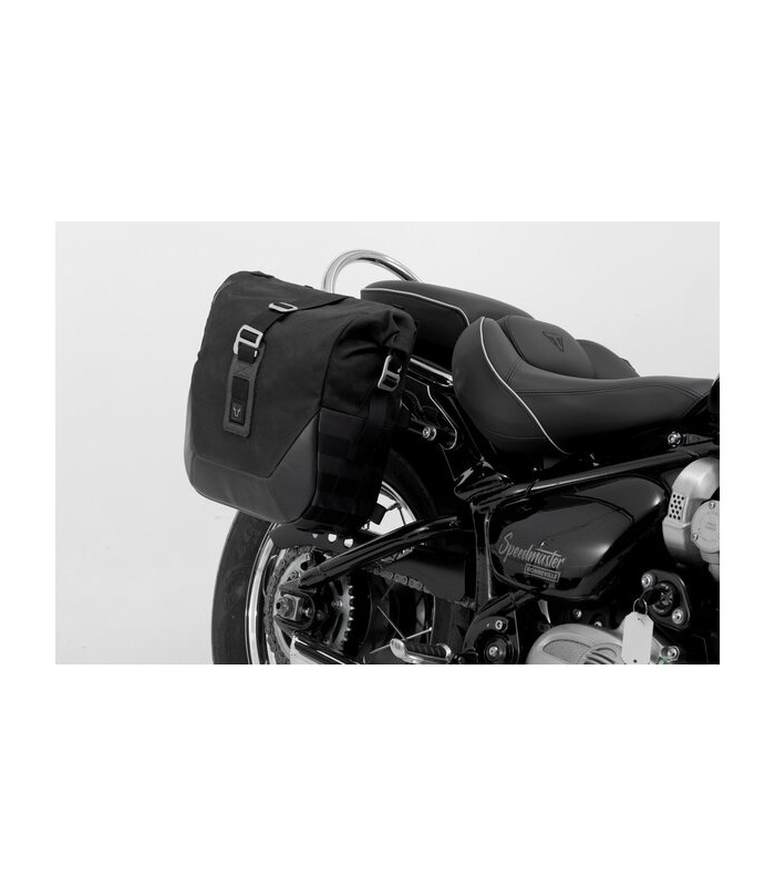 SW-Motech Legend Gear Seitentaschen-System LC Black Edition. Triumph Bonneville Speedmaster (18-)