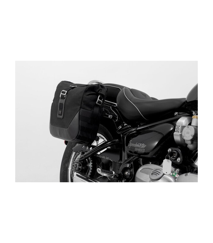 SW-Motech Legend Gear Seitentaschen-System LC Black Edition. Triumph Bonneville Speedmaster (18-)