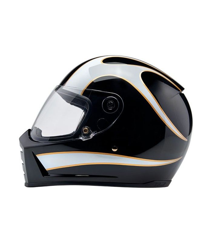 BILTWELL LANE SPLITTER GLOSS white flames
