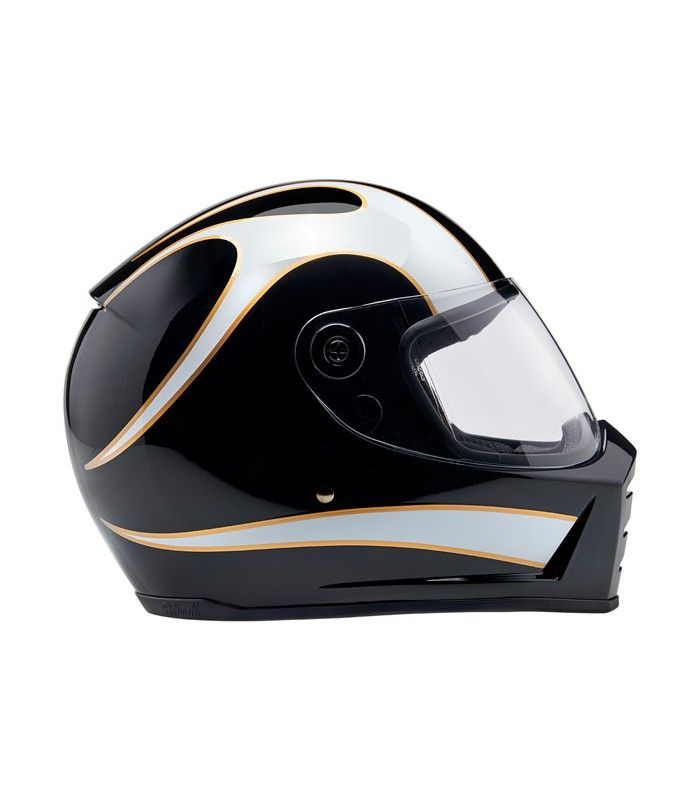 BILTWELL LANE SPLITTER GLOSS white flames