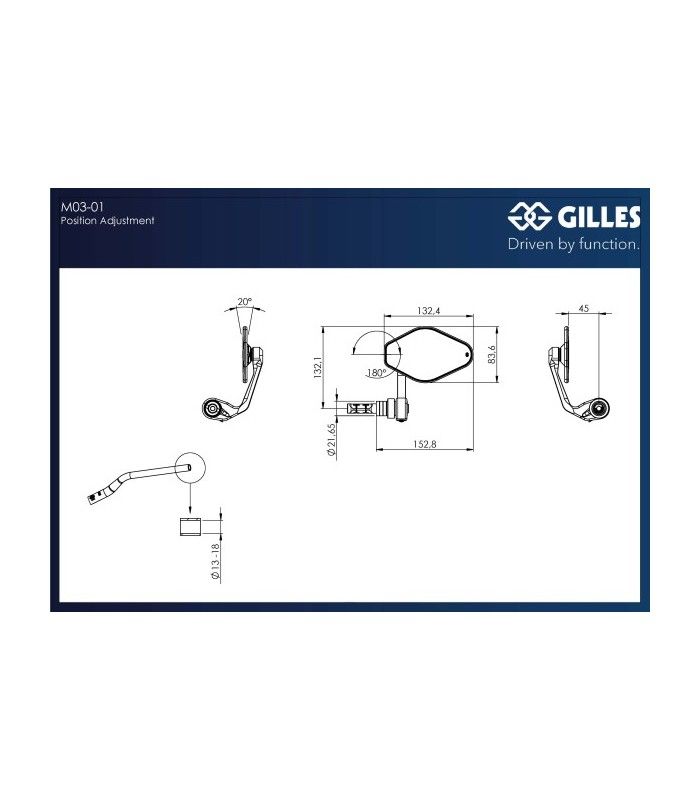 Gilles Stratos end bar mirror