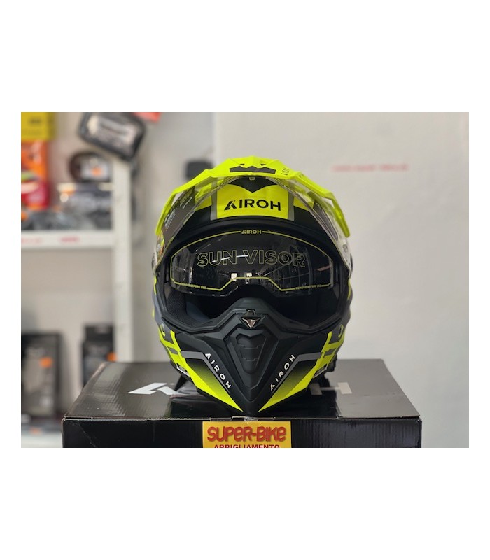 Helm Airoh Commander 2 Mavick gelb matt