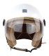Motocubo Ant 721 jet Helm weiß