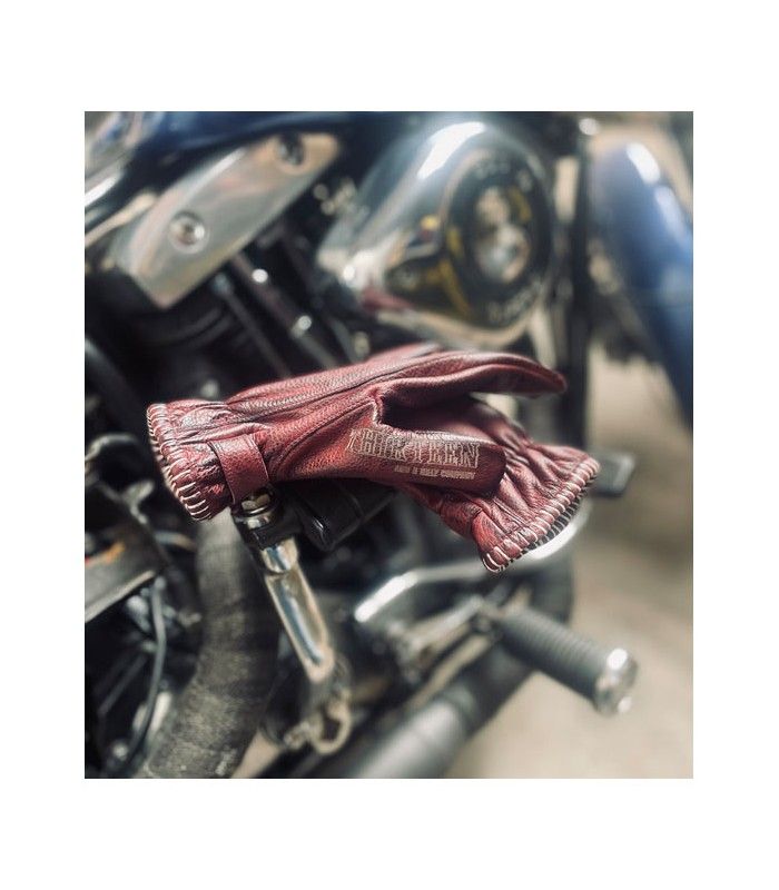13 1/2 LOUD RIDE gants BURGUNDY