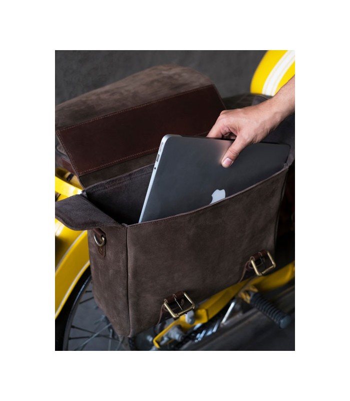 Trip Machine Warrior borsa laterale marrone