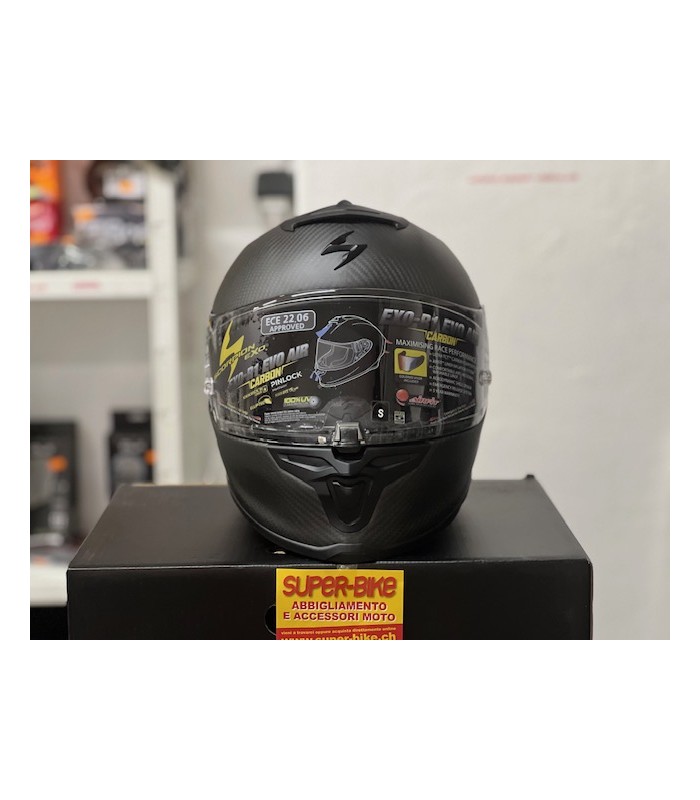 Integralhelm Scorpion Exo R1 Evo carbon air matt