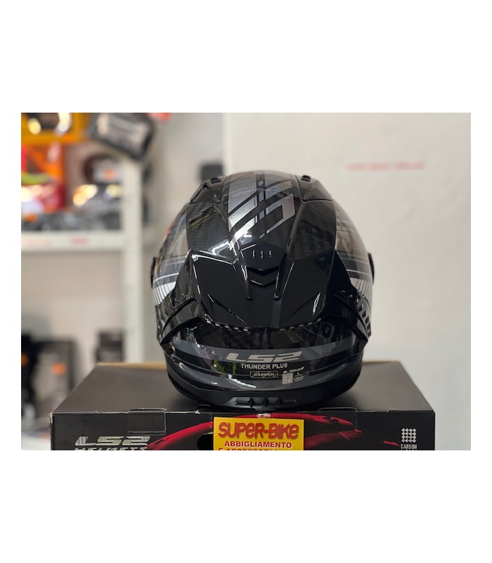 Casco LS2 FF805 Thunder C Volt Carbon nero grigio