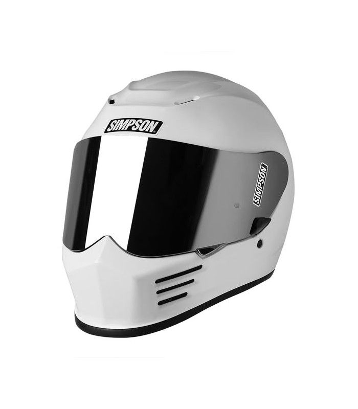 Simpson Speed white helmet