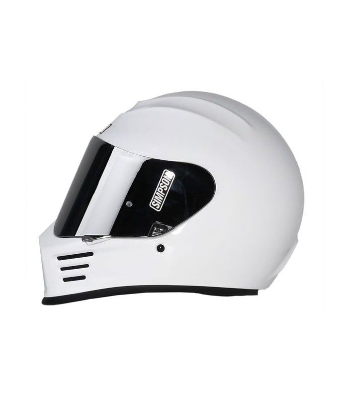 Casque moto Simpson Speed blanc