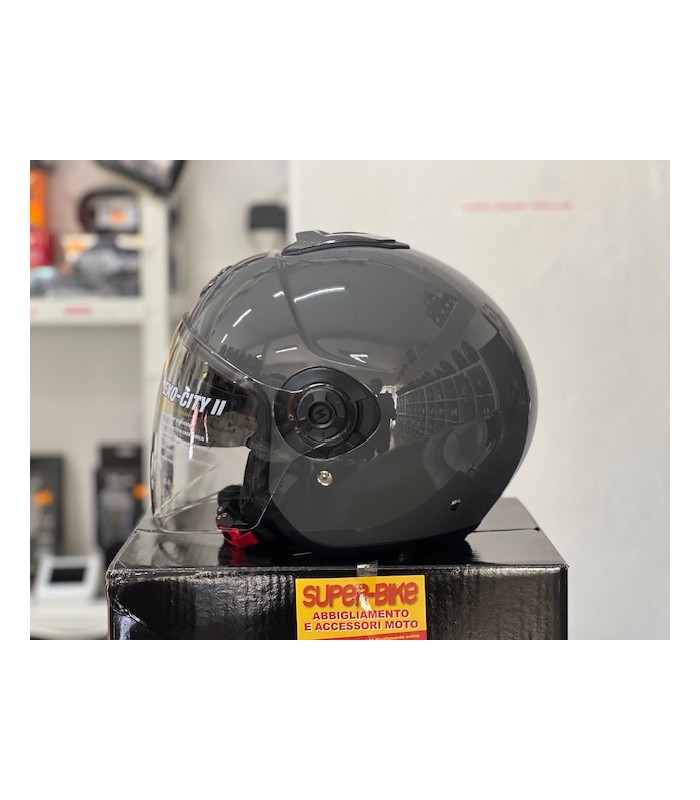 Casque jet Scorpion Exo City 2 gris nardo