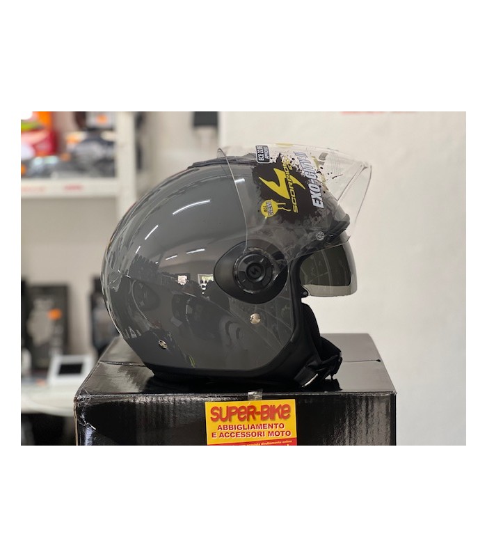Casco Scorpion Exo City 2 grigio nardo