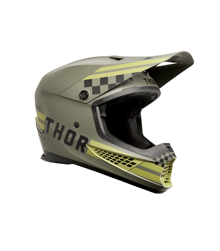 Motocross Thor Sector 2 Combat Army helmet