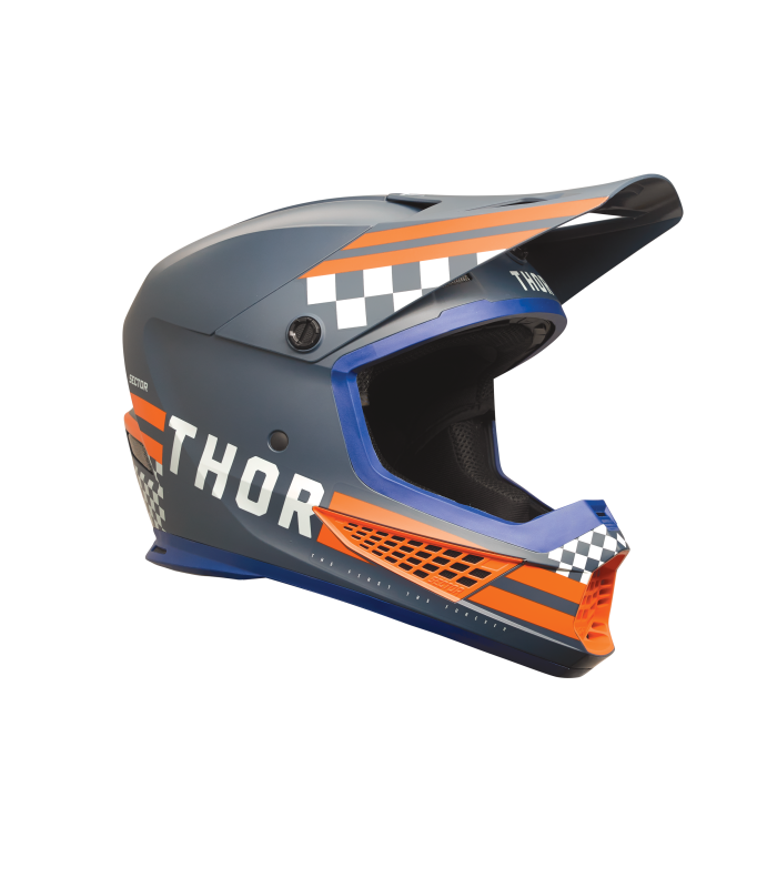 Casco motocross Thor Sector 2 Combat Midnight/Orange