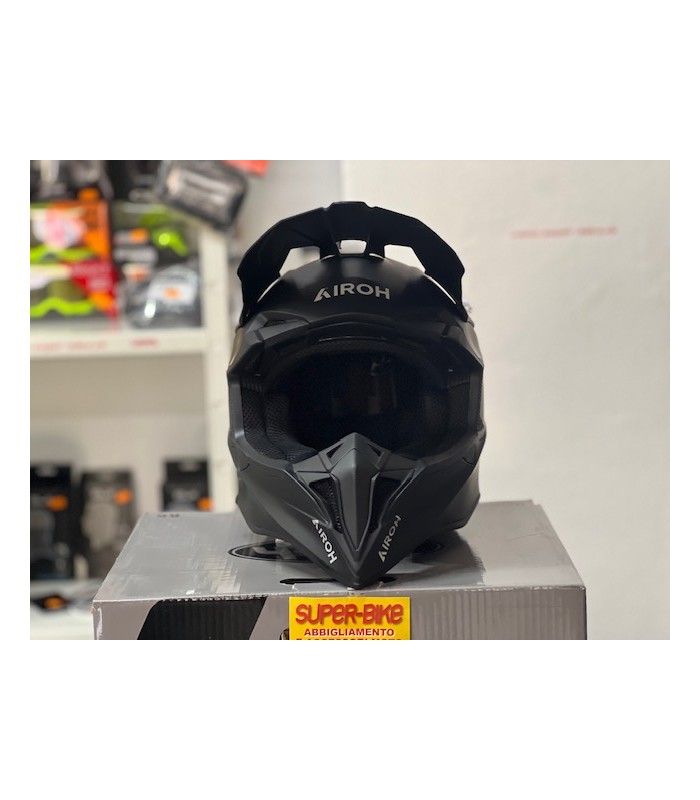 Cross helm Airoh Wraaap schwarz matt
