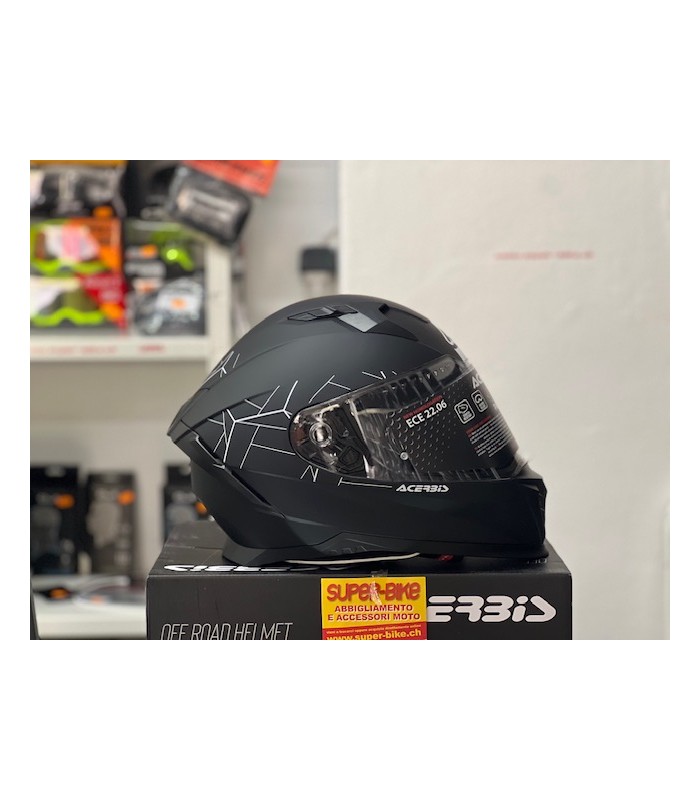 Casque moto Acerbis X-Way noir matt