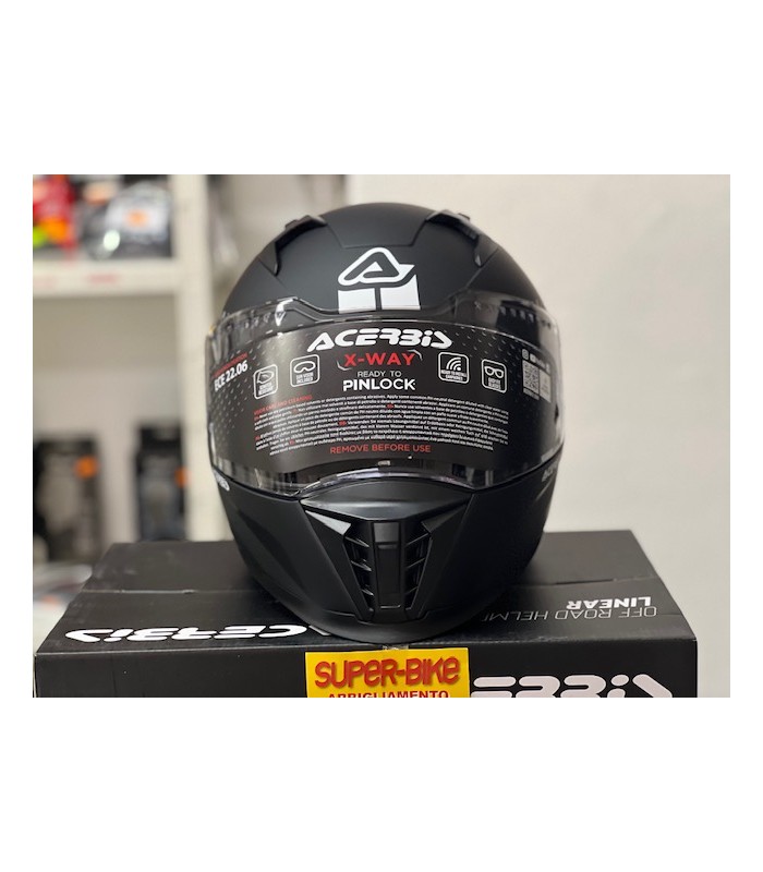 Casque moto Acerbis X-Way noir matt