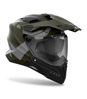 Airoh Commander 2 Reveal green matt helmet