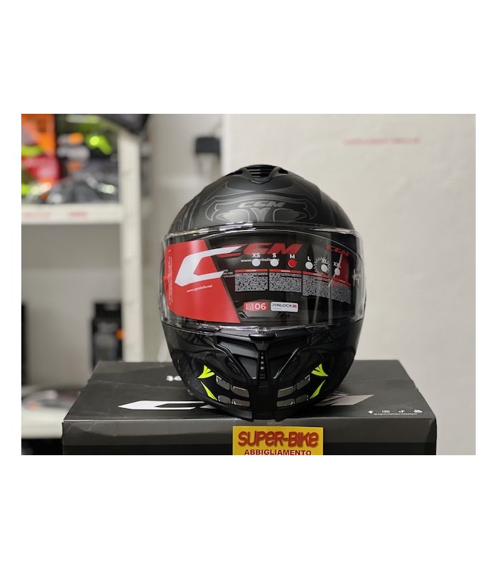 CGM 363S Nippo black matt helmet