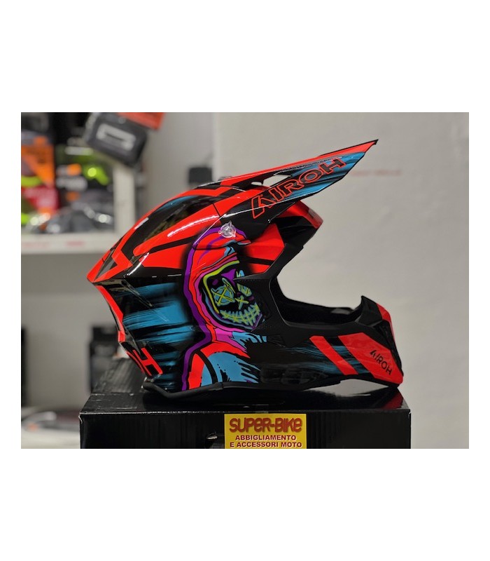 Airoh Wraaap Cyber orange