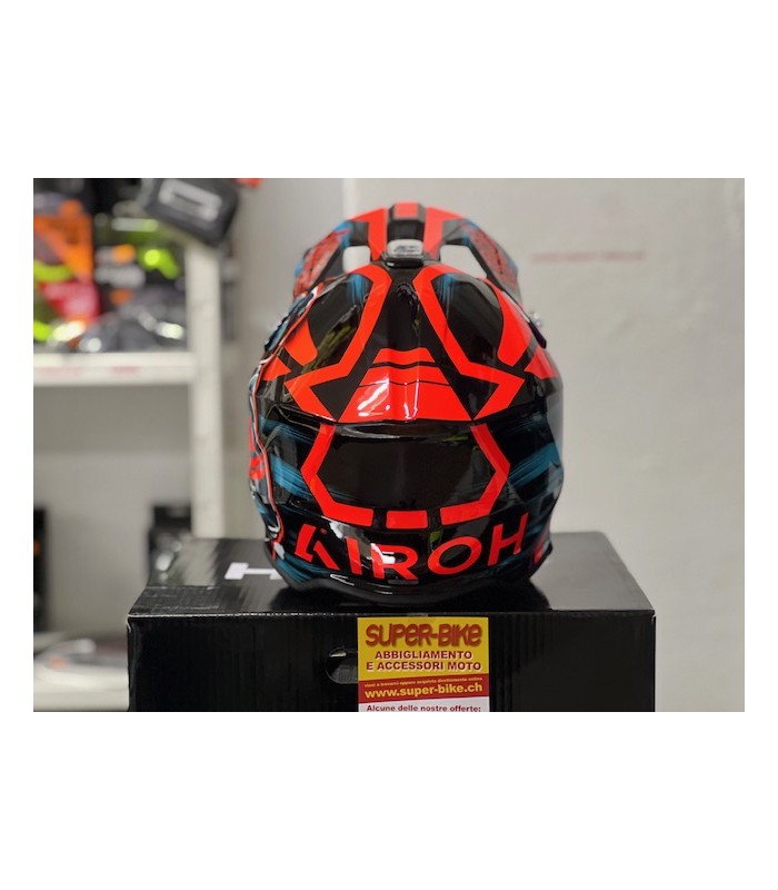 Airoh Wraaap Cyber orange