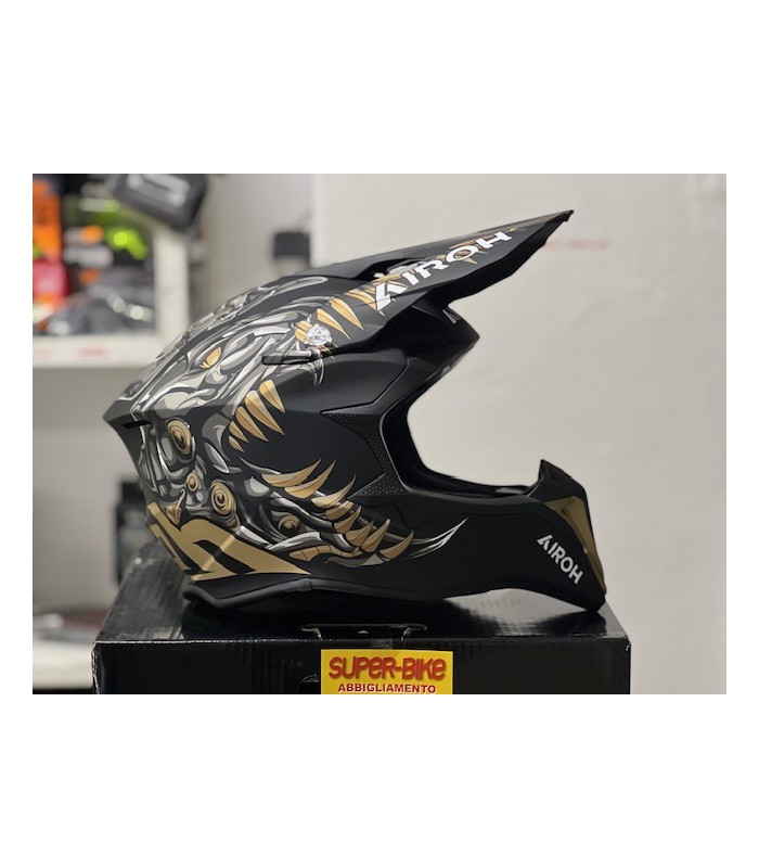 Airoh Wraaap Cyborg matt helmet