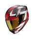 Motorrad helm Scorpion Exo 391 Captor rot