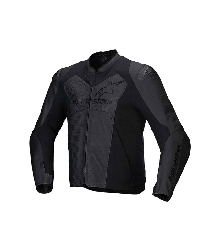 Giacca in pelle Alpinestars  Airflow nera