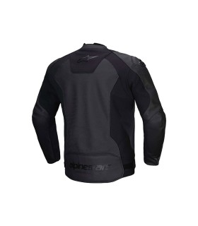 Giacca in pelle Alpinestars Airflow nera