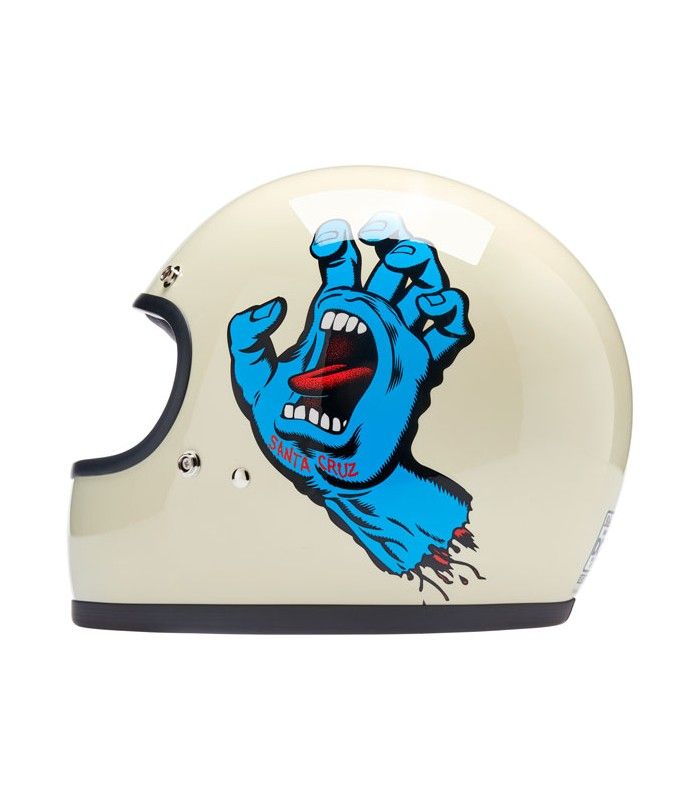 Casque Biltwell Gringo Santa Cruz Handmade